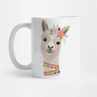 Llama lady Mug